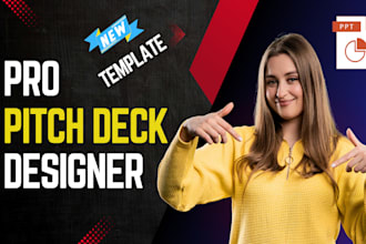 provide pitch deck maker service and add a new template