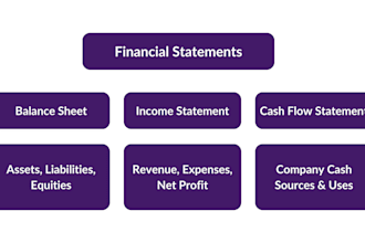 do accounting and finance, excel projects, and presentations