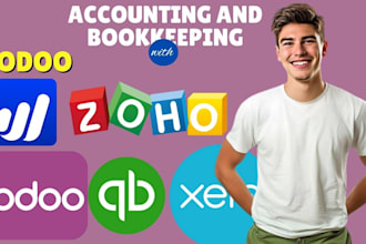 accounting odoo bookkeeping, quickbooks, xero, wave setup odoo erp odoo crm zoho