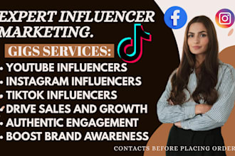 find the best instagram tiktok youtube influencers for influencer marketing