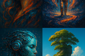 create a professional ai artwork using midjourney and chat gpt