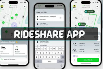 develop taxi booking app rideshare app uberclone app bolt app gojek app