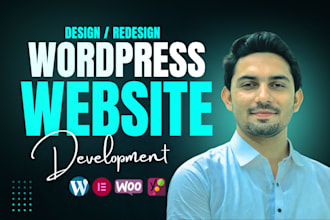 design construction, roofing, hvac, plumbing, website using  wordpress elementor