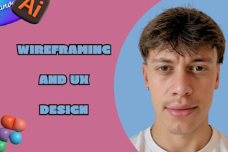 do wireframing and UX design
