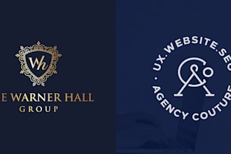 design luxury fashion monogram clothing brand logo