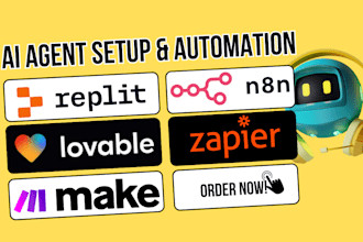 build n8n workflows replit app ai agents automation chatbots n8n api integration