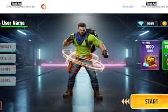 professional game UI designer and mobile PC interface