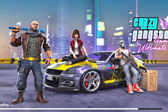 professional game UI designer and mobile PC interface