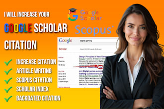 increase google scholar citation article journal publication submission backdate