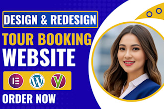 build tour and travel agency website tourism website tour booking website