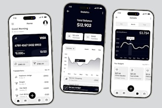 build fintech app bank app money transfer app crypto wallet app loan app