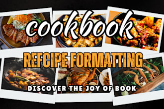 edit and publish book on amazon kindle, cookbook formatting, cookbook recipe