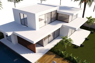 model 3d real estate rendering,2d floor plan apartment,master plan layout design