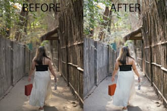 do photoshop editing and photo retouching using lightroom