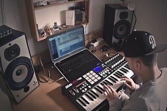 produce industry standard hiphop, trap beats for you
