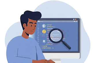 review and fix your python, pyspark or r code
