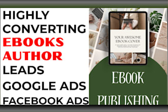 generate ebook leads via facebook ads ebook landing page ebook website design