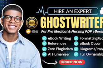 write medical PDF ebook, nursing playbook, mental health, pharmacy, ebook writer