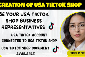 tiktok shop setup, fix facebook shop, instagram shop, create tiktok shop manager