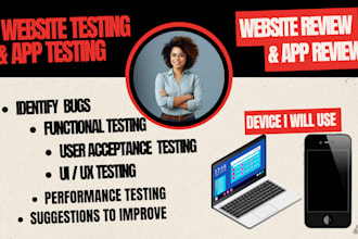 do user testing usability testing, UI UX test, app website audit user experience