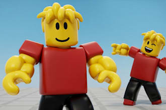 develop roblox full game with high quality animation