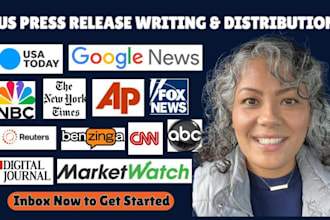 do US press release writing, US press release distribution and press release