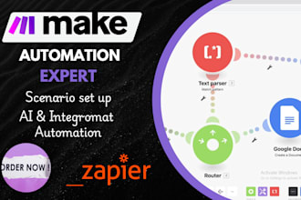 setup zapier make com integromat makeapi automate workflow make com api made com