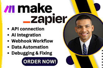 build powerful make com integromat automation, made com, zapier automation