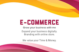 build or rebuild website as full stack developer ecommerce spacialist