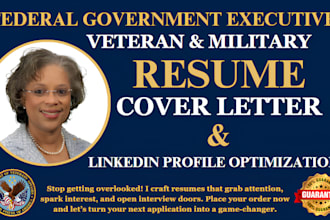 write federal government executive and veteran resume, ksa and epa