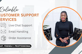 professional customer support via email, live chat, or CRM tools