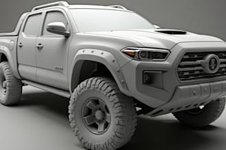 do 3d car design, 3d car wrap design, fivem car, 3d car interior and exterior