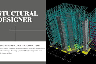 draw structural and mep drawings for building