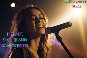 be female singer, songwriter, country female singer, female rock singer, rapper