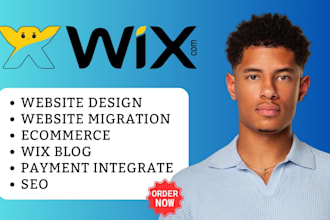 wix website design, wix website redesign, build canva website design