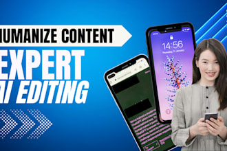 humanize ai content rewrite edit and proofread ai generated text