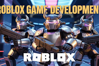 develop a complete roblox game, roblox simulator game, roblox game development