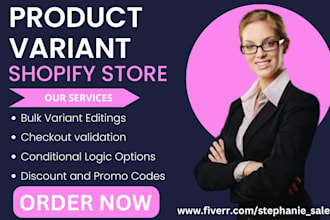 setup shopify product variant avada globo swatch king zepto infinite optis app
