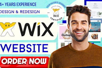 design modern wix website redesign wix website design wix studio website wix seo
