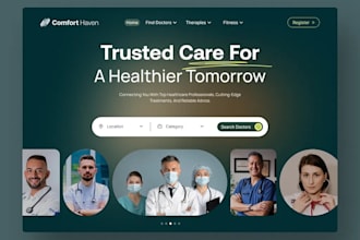 design medical website healthcare website pharmacy website clinic dental website