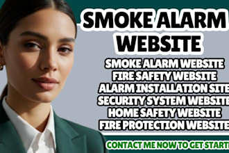smoke alarm site fire safety site alarm installation site and landing pages