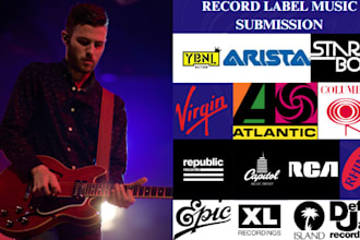 submit your music to top record label managers for a signing deal