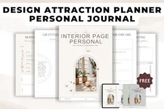 create book design junk journal interior page interactive pdf ebook