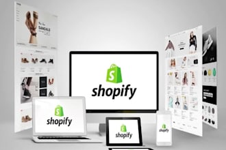 professional shopify store design, development SEO optimized ecommerce website