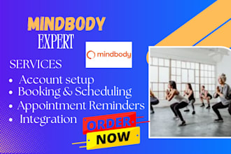 setup, manage and optimize mindbody, peerspace for  your business
