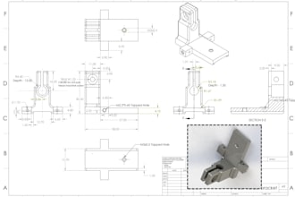 create 2d technical drawings and 3d models for engineering design
