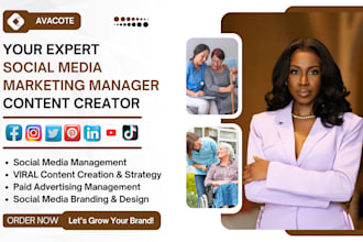 be your home care, elderly care social media marketing manager, content creator