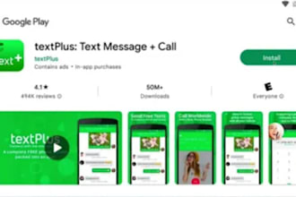 rebuild a  linphone app, softphone app, textnow app textplus app, vitual