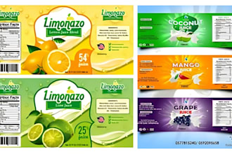 do product packaging design, box design, pouch and any product label design