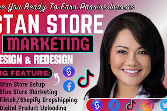 build converting sales funnel, affiliate marketing setup, stan store design